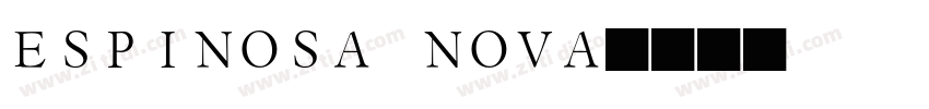 espinosa nova字体转换